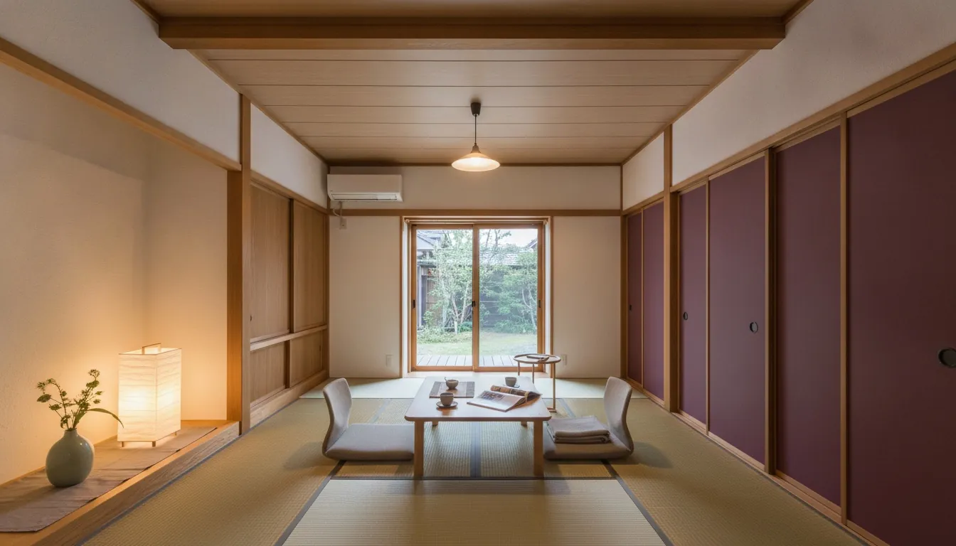 平屋の和室を北欧ナチュラルに。オーク無垢フローリングが主役。